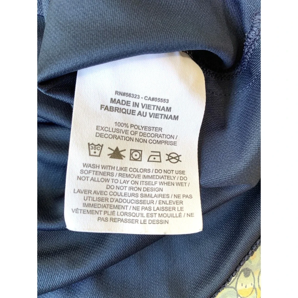 Nike Penn State Rugby Dri-Fit Polo Shirt Navy Blue Medium Short Sleeve